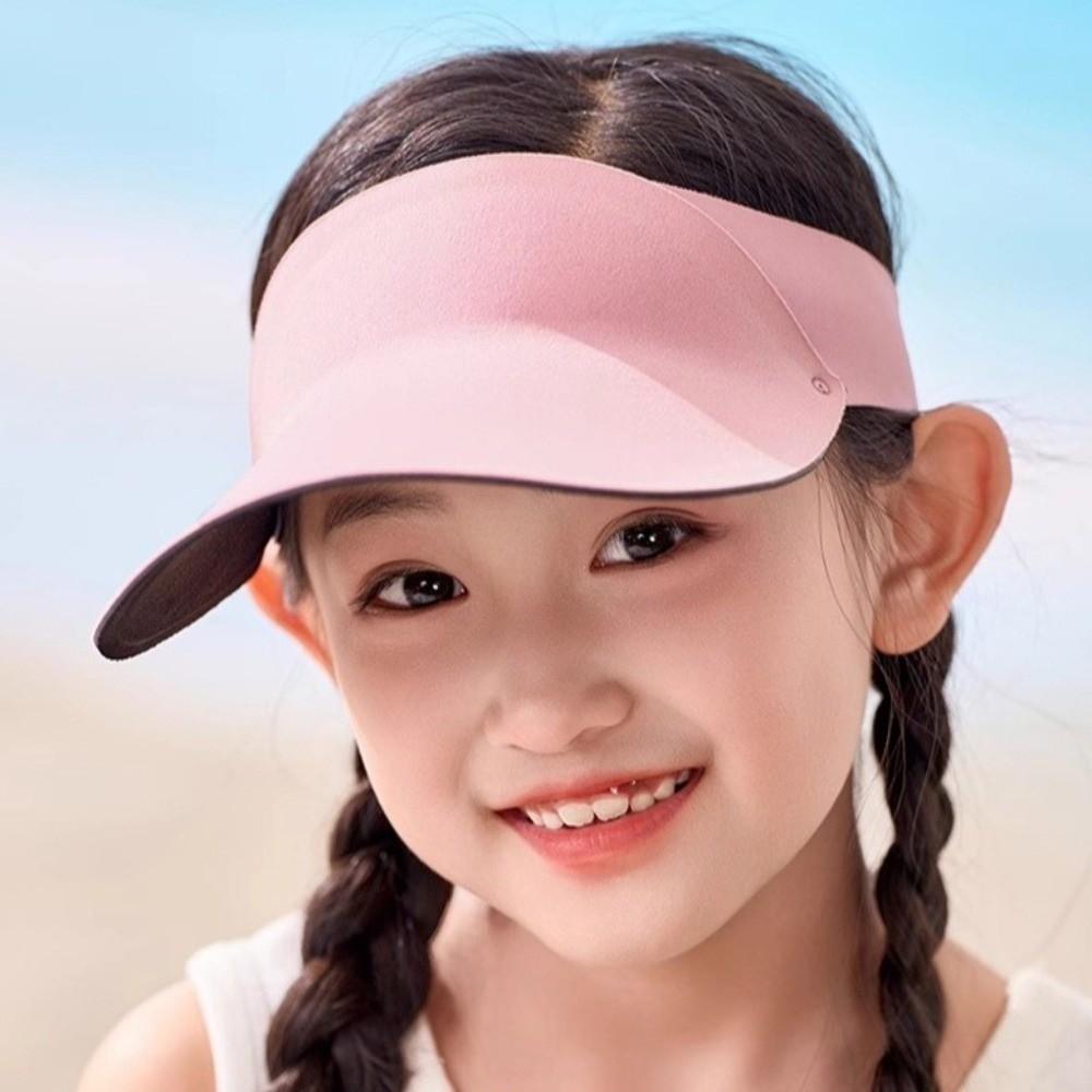 Quick-dry Kids Sunshade Hat Seamless Children's Sunscreen Cap Multicolor Summer Kid Sunhat  Boys