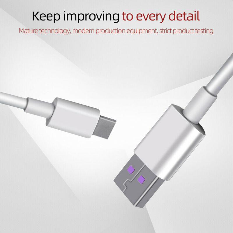 5A Schnellladekabel USB-C-Kabel Telefonladegerät Datenkabel USB Typ C Kabel