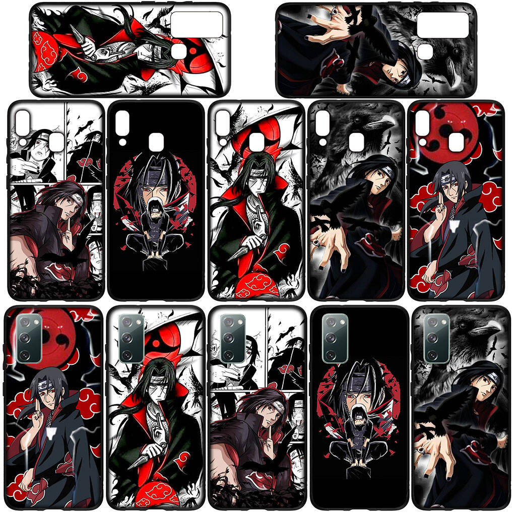 Case for iPhone 17 15 16 Plus Redmi Note 14 12 11 13 Pro Max Huawei P30 P20 Lite OPPO A60 A40 A80 A38 A54 Poster Itachi Uchiha Narutos Akatsuki Cover