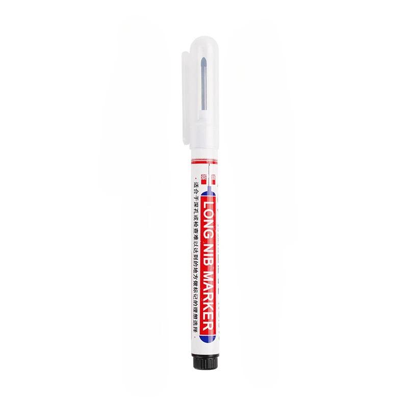 White Marker Pens 0.7/1.0/2.5mm Waterproof Oily Permanent Paint Pen Markers for Wood Rock Plastic Leather Glass Metal Ceramic