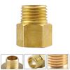 Adaptor conductă gaz alamă filet interior 3/8 inch filet exterior 1/4 inch Pentru aragazuri, grătare, accesorii camping exterior Adaptor conductă
