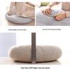 Washable Japanese-Style Thick Linen Tatami Floor Cushion for Living Room
