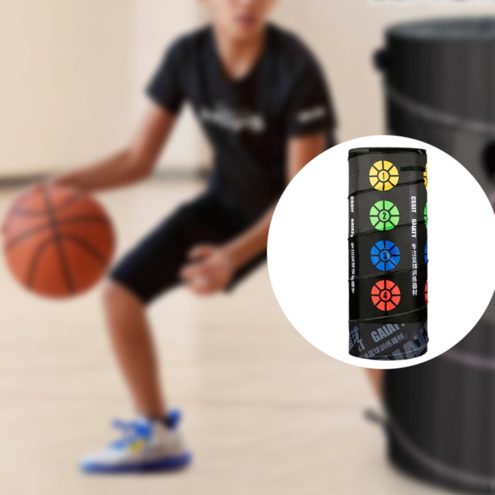 Basket Defender Dummy, Training Gear, Multifunctional Foldable Practice Obstacle for