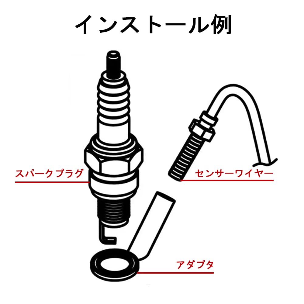 NORXI 4 In 1 Multi-functional Motorcycle Digital Meter, Mini 4 (Switch Between Cylinder Head