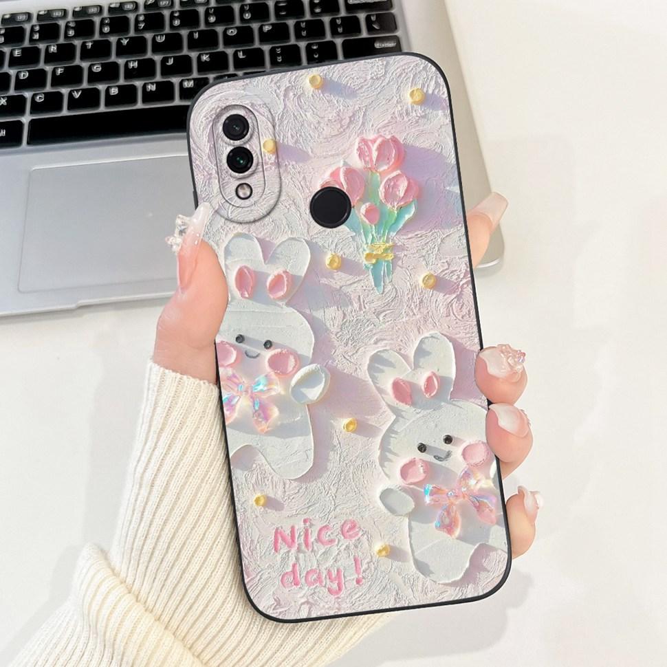 For Xiaomi Redmi Note 7 Case Cute Panda Cartoon Painted Cover Soft Silicone Phone Case For Redmi Note 7 Note7 Back Covers Bumper