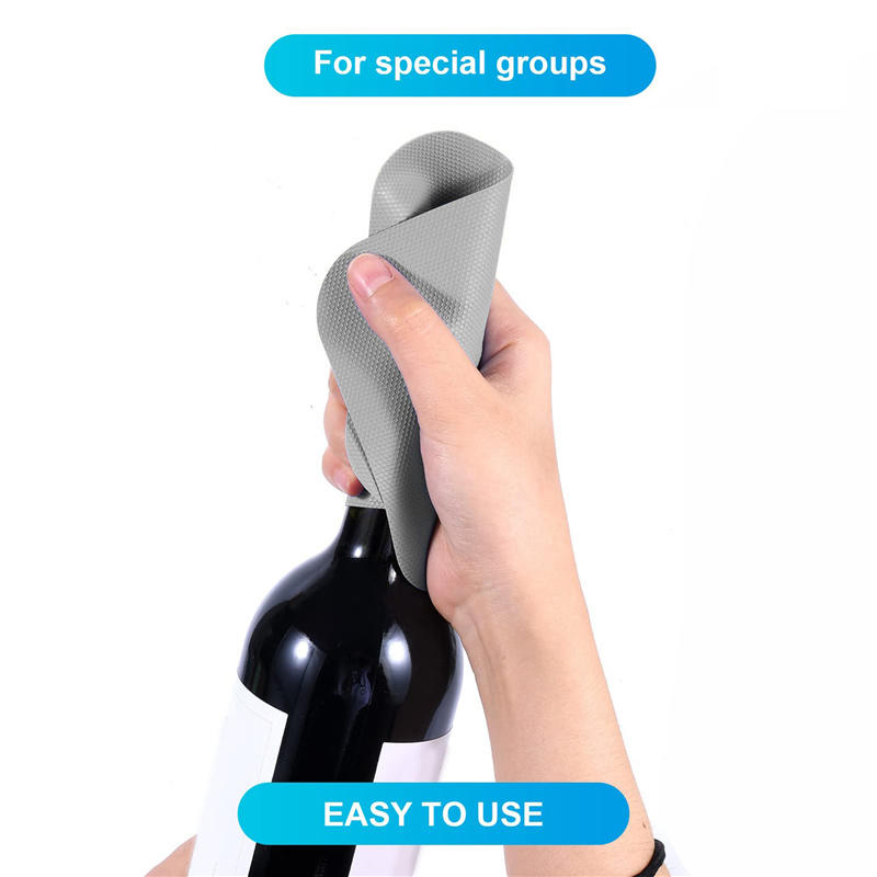 Rubber can opener Gripper Pad multifunctional kitchen coaster easy handle for opening jars and bottle lids