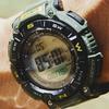 Casio Men's PRO TREK PRG-340-3JF [PROTREK Climber Line] Round Watch Resin *Biomas Plastic Digital