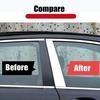 FOR 2008 -2012 Honda Accord 8th Chrome Pillar Posts Cover Door Trim Window Decal