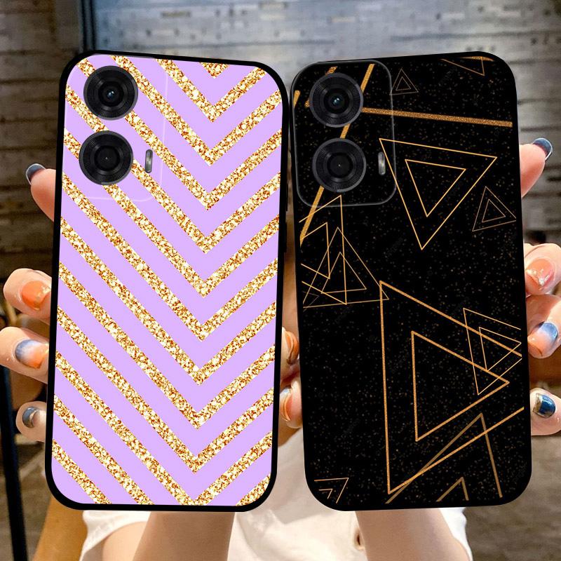 For Moto G34 G45 5G Case G04 G04s G24 Power 4G Shockproof Soft Silicone TPU Cover For Motorola Moto E14 Phone Protective Fundas