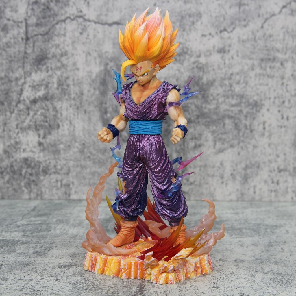 Drogan Boll Z Figure Gohan Super Saiyan Son Gohan Figurine 36cm Pvc Action Figure Collection Model Toy Anime Gifts