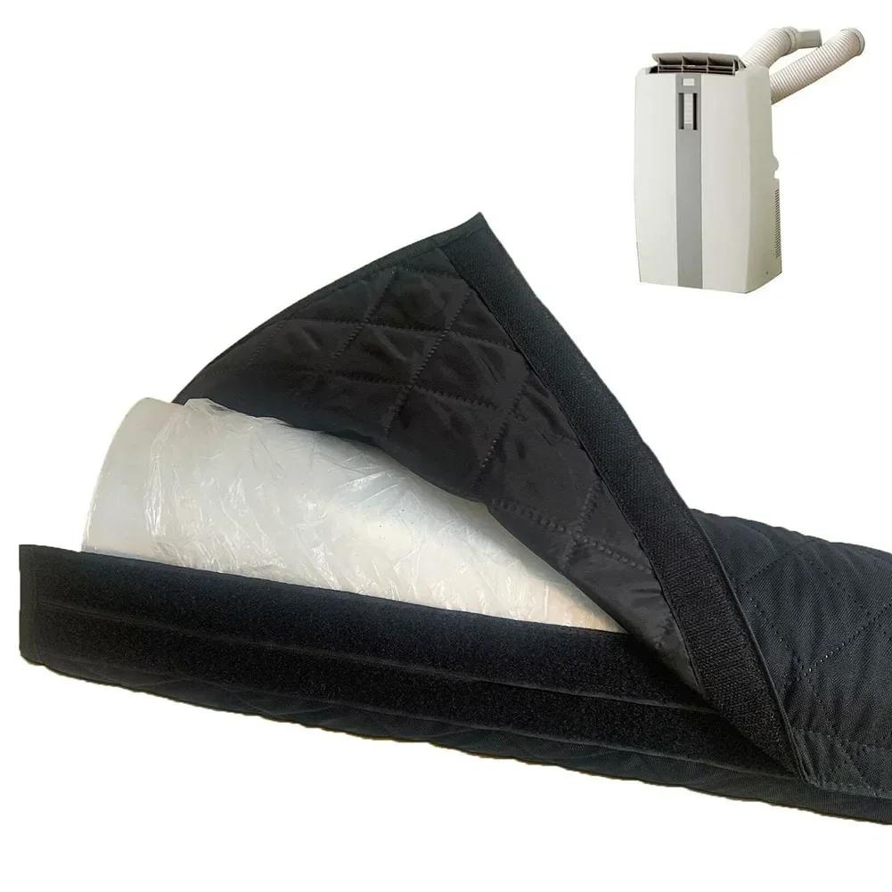 Copertura Isolante Termico Portatile per Tubo di Scarico Condizionatore d'Aria Portatile per Tubi di Scarico da 5 Pollici con Pellicola di Alluminio e Strati di Tessuto Oxford