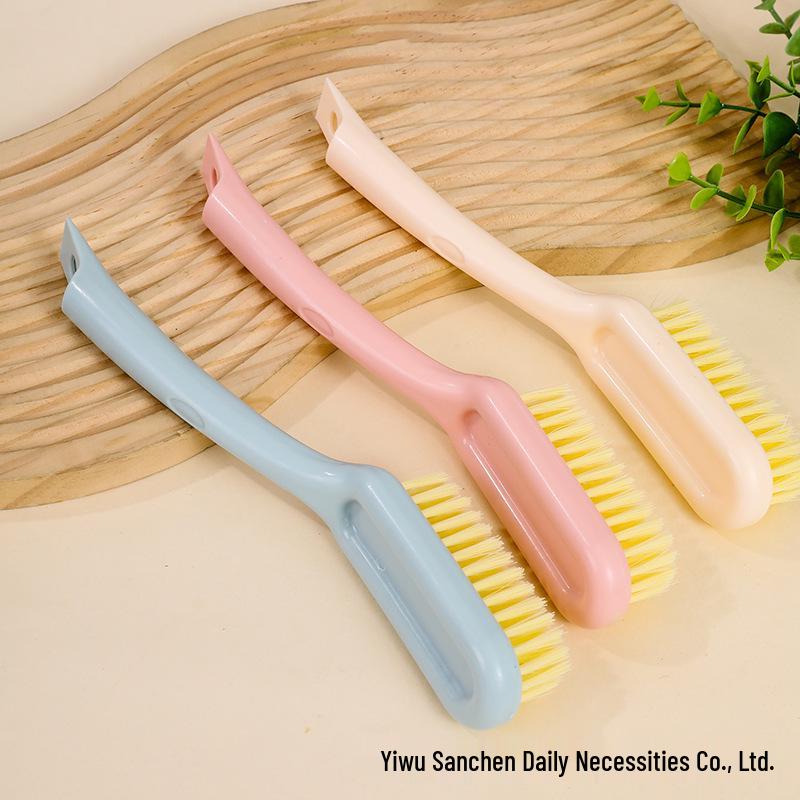 Colored Soft Bristle Shoe & Laundry Cleaning Brush - Soft Bristle Washing Brush