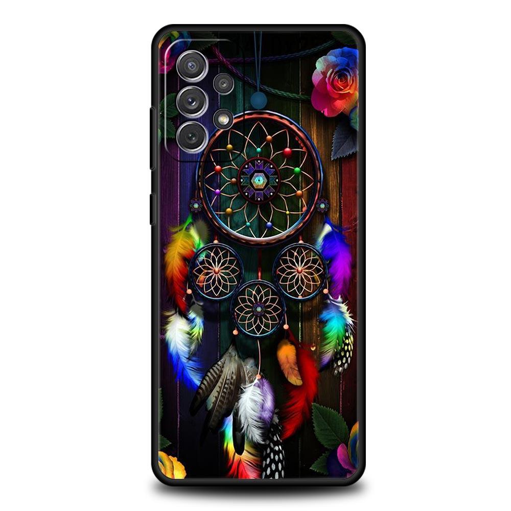 Mandala Dreamcatcher Phone Case For Samsung Galaxy A17 A07 A55 A35 A25 A15 A05 A33 5G A31 A23 A21s A13 A41 A73 A53 A51 A71 Cover