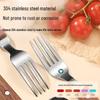 ZISIZ Wooden Handle Dessert Spoon