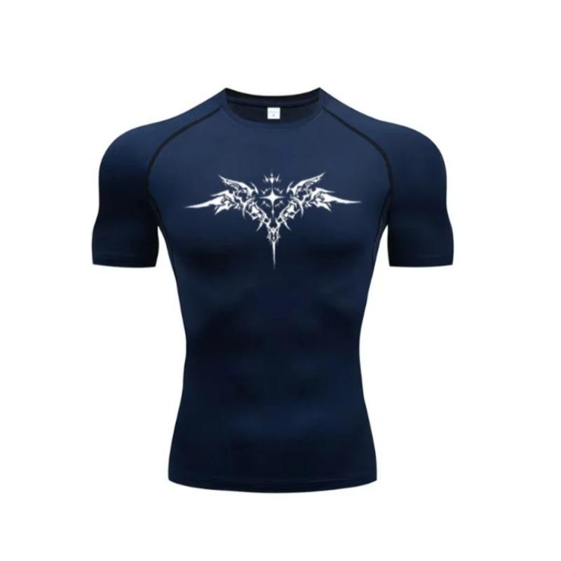 Ultra-Light Compression T-Shirt Men Short Sleeve Sport Tee Fitness Running Comfortable Sportsear Elastic Quick Dry Jogging Top