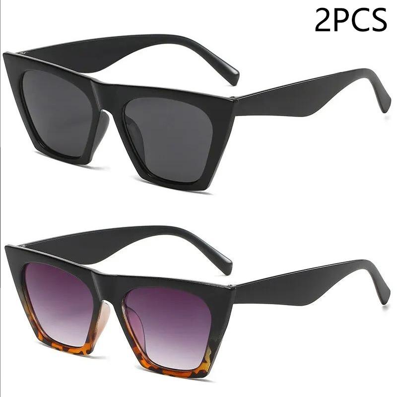 Large Frame Diamond-set Sunglasses Women's Anti-ultraviolet Glasses One-piece Sunglasses Rhinestone Glasses 5-1