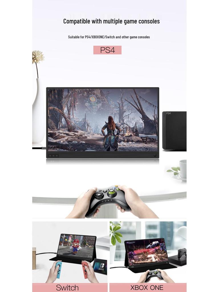 13.3" Ultra-thin 3K Touchscreen Portable Monitor, 1080P HDMI with HDR Support