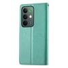 For Realme C85 Pro 4G Wallet Case Butterfly Floral Imprint PU Leather Phone Cover with Wrist Strap