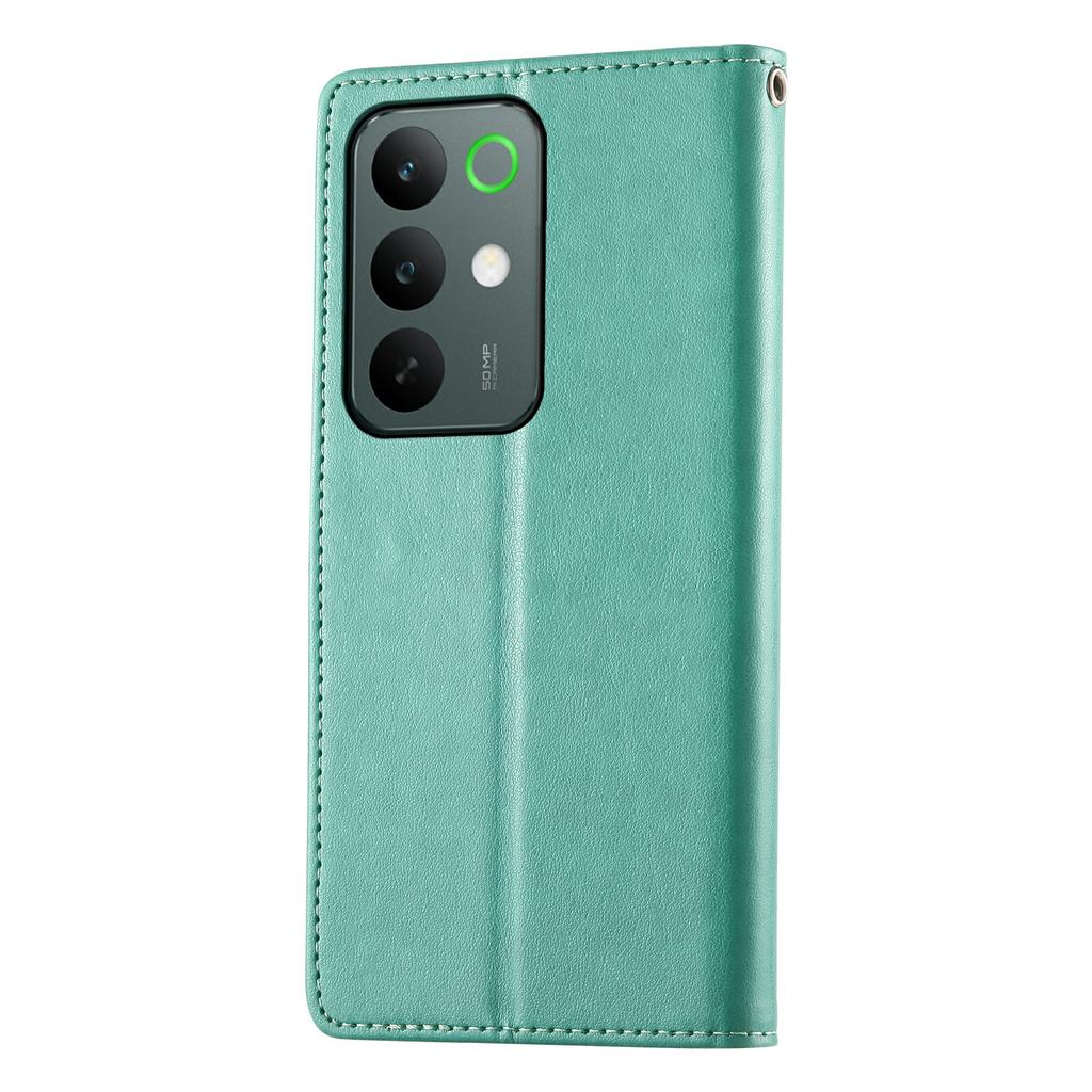 For Realme C85 Pro 4G Wallet Case Butterfly Floral Imprint PU Leather Phone Cover with Wrist Strap