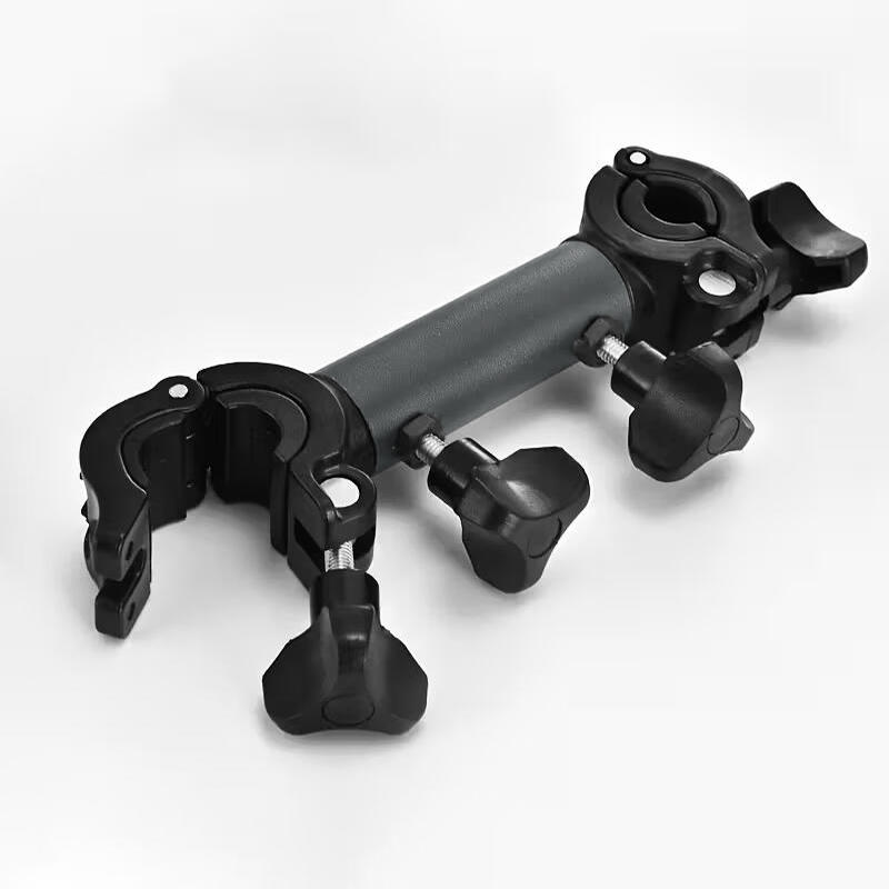 Camping Chair With Umbrella Stand And Fishing Rod Holder Black Multi-functional Umbrella Support Frame And Fishing Rod Holder