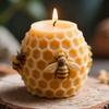 Beehive Candle Silicone Mold Reusable Crafting Art Beehive Pillar Silicone Mold For Candle For Adults Beginners Professionals