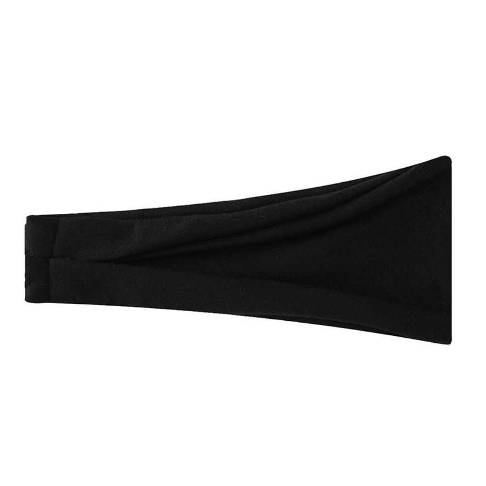 

Women Wide Non Slip Elastic Headbands, Soft Sweat Absorbent Hair Bands for Workout Yoga Gym Running чёрный