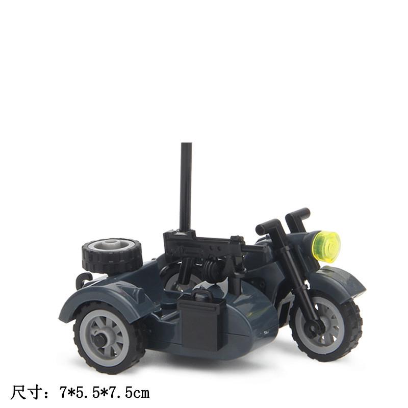 World War 2 WW2 Antiaircraft Gun Rocket Artillery Military Army War Weapon Soldier MOC Model Building Block Bricks Toys For Kids