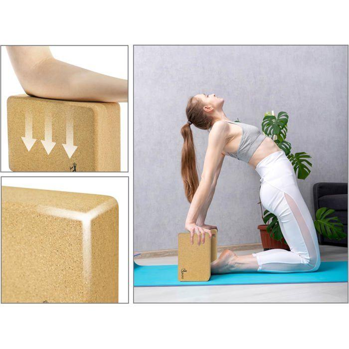 Blocs De Yoga En Liège EXERZ - Ultra Haute Densité, Antidérapants Et Durables