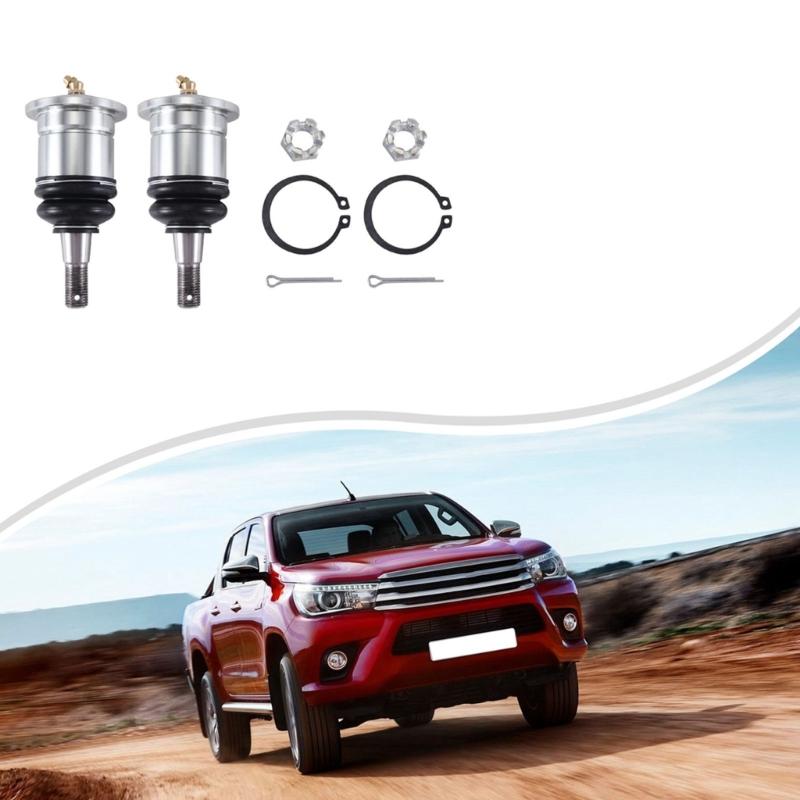 Car Extended Upper Greasable Ball Joint for Hilux Vigo Replacement Accessory Automotive Extended Front Upper Ball Joint