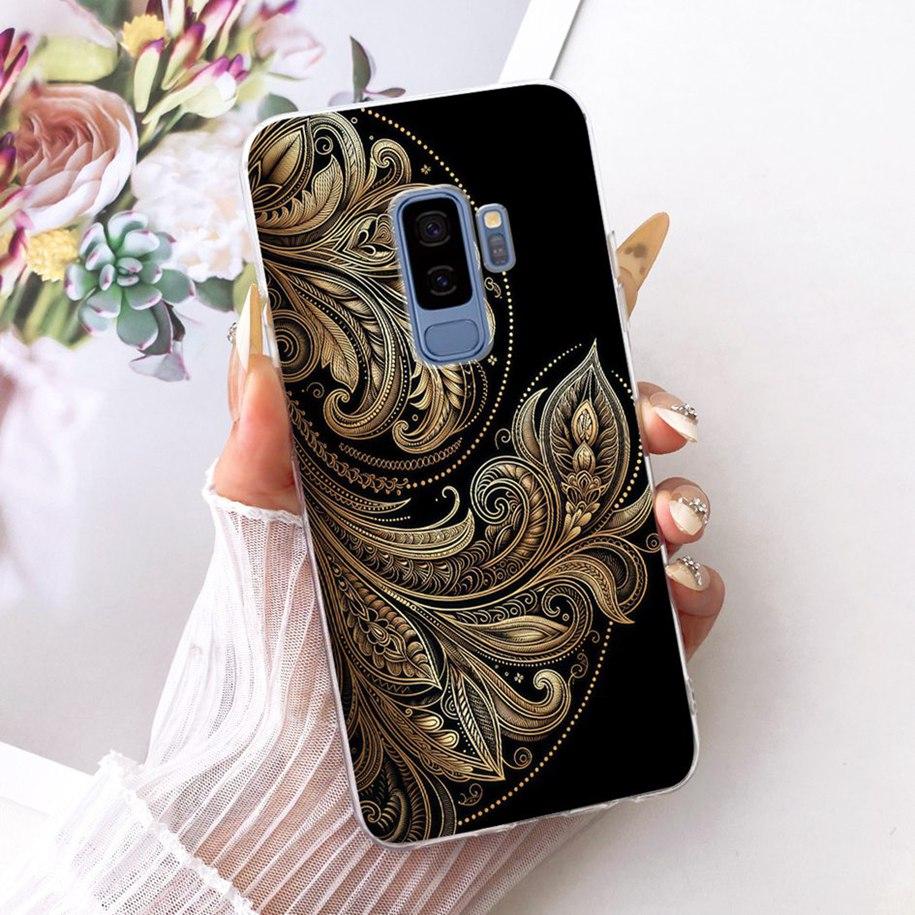 

For Samsung Galaxy S9 S9+ Case SM-G960F SM-G965F Cover Fashion Dragon Lion Cartoon Soft Silicone Bumper on Samsung S9 Plus Shell Samsung S9