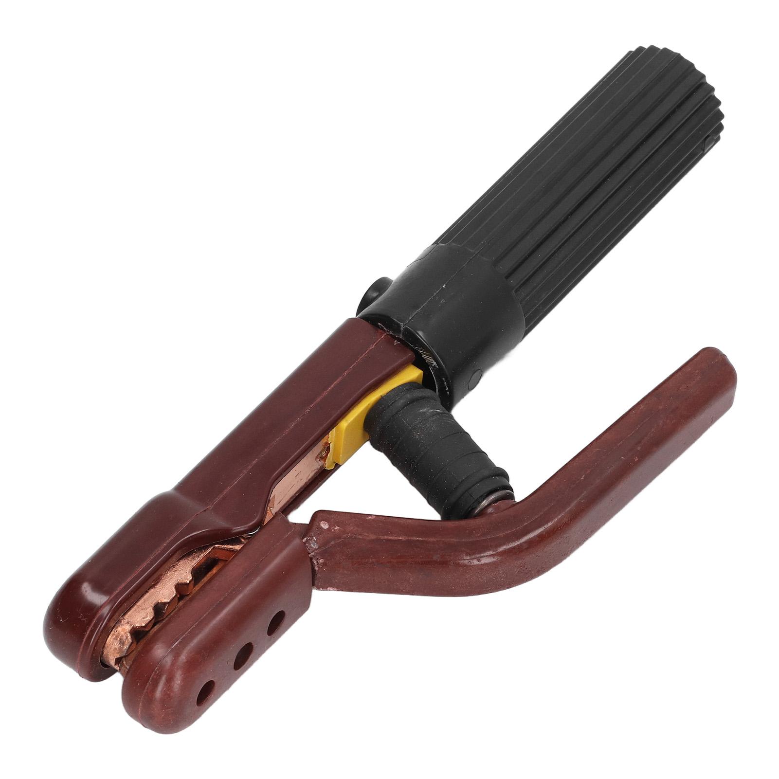 

Электросварочные клещи с изоляционной рукояткой Ручной медный сварочный зажим для промышленного использования