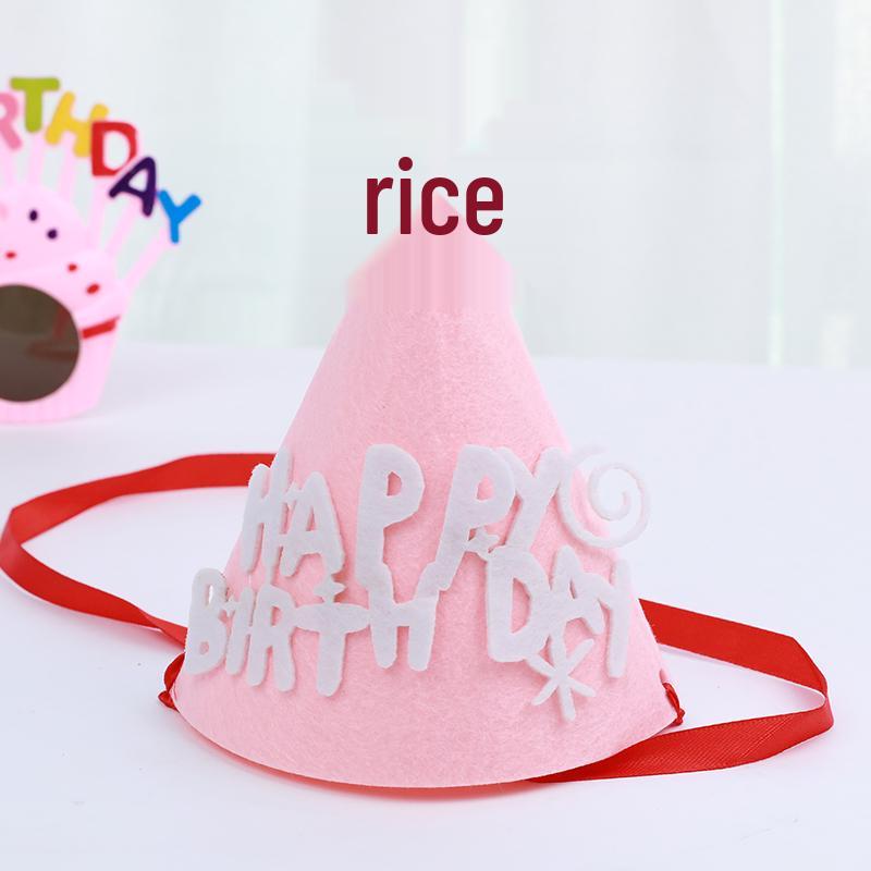 Korean Baby Bow Birthday Hat for 1-Year-Olds - Cake Decoration Accessory