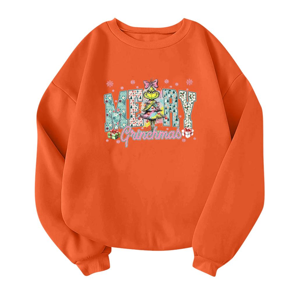 Children's Fashionable Lightweight Long-sleeved Round Neck Pullover With Pockets Printed Pullover