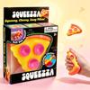 Decompression Toy Tpr Triangle Pizza Pinching Music Simulation Food Play Decompression Vent Artifact