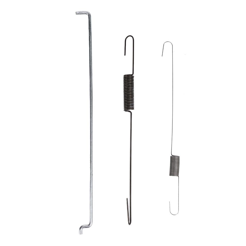 Silver Speed Control Arm Iron and Stainless Steel Throttle Return Spring for GX140 GX160 GX200