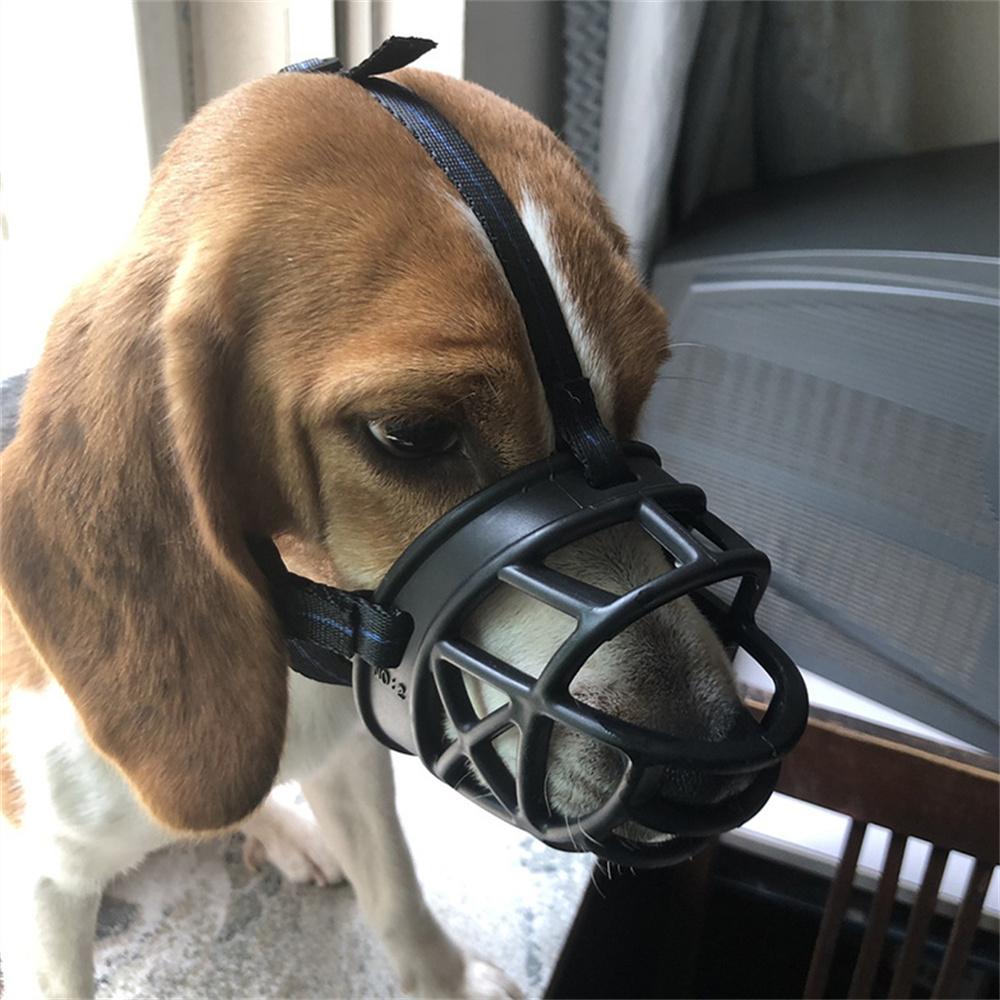 Safe and Non-toxic Pet Muzzle for Medium Large Dogs Reflective Big Dog Basket Mask Anti Barking Alaskan Hound mascotas Supplies