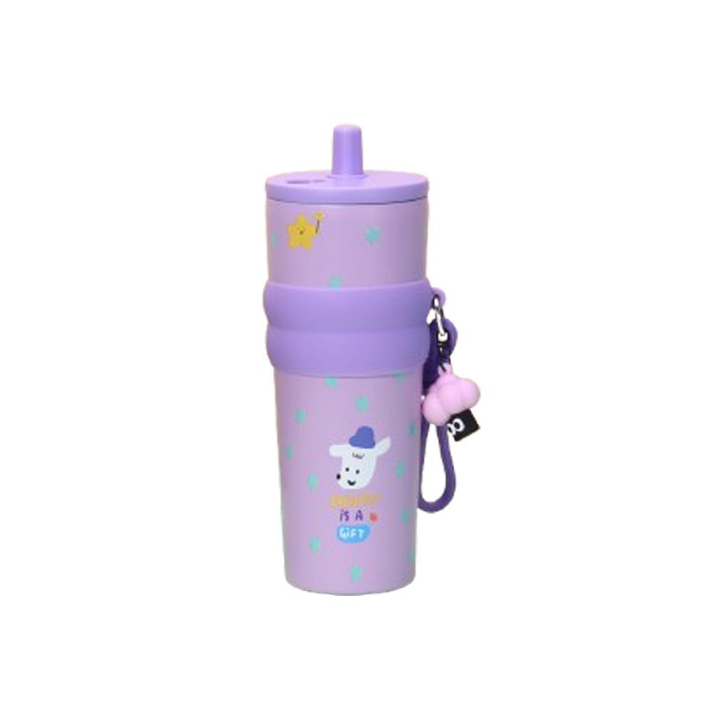700ml Vacuum Cup Leak-Proof Thermos Water Bottle Stainless Steel Insulation Cup  Outdoor Activities