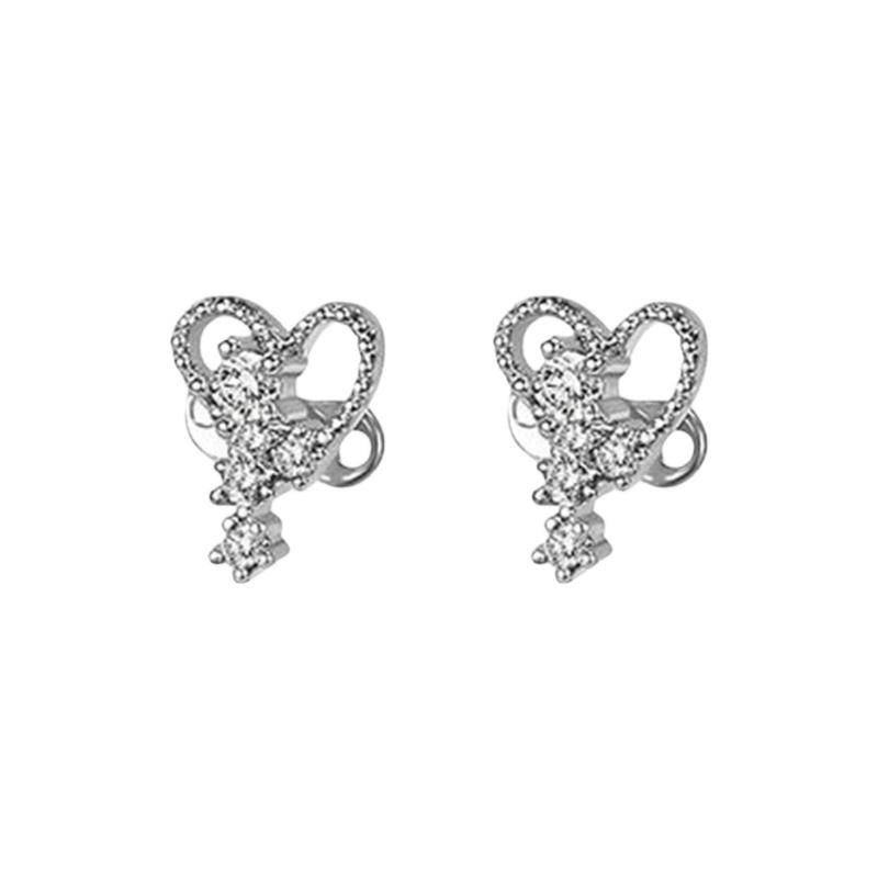 Pair Of Geometric 316L Stainless Steel Body Jewelry Geometric Body Studs For Unique Fashion And Style Expression