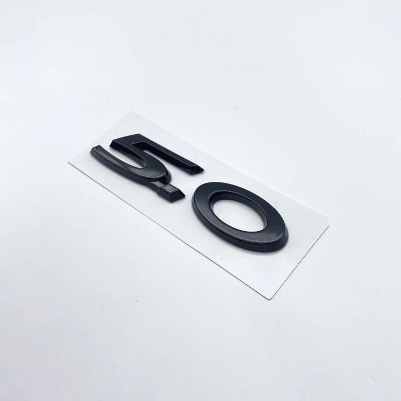Letter Emblem Chrome Glossy Black ABS 3.0 5.0 V6 V8 20T 25T 30T 35T for Jaguar XJ F-TYPE F-PACE E-PACE Badge Fender Trunk Logo