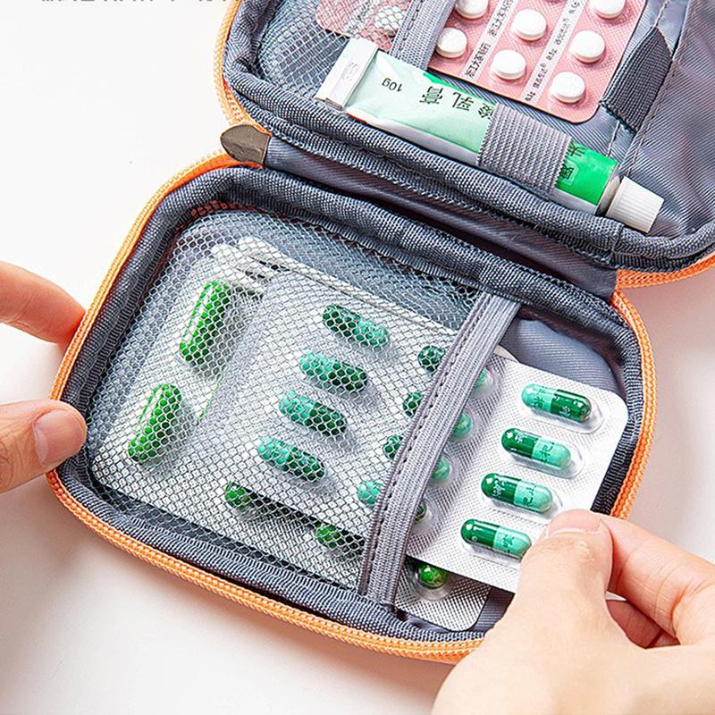 Medizinische Tasche für den Außenbereich, Reise-Aufbewahrungstasche für Medikamente, Erste-Hilfe-Tasche, Haushalts-Organizer