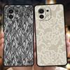Handyhülle Cover für Xiaomi Poco F7 F6 F5 F4 F3 X7 X6 X5 X4 X3 NFC M4 C51 C55 GT Pro 5G Weiches TPU Fundas Spitze Stil Coole Mädchen Tasche