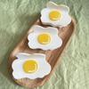 Fun Creative Poached Egg Hair Claw Cute Acetate Claw Clip Headdress For Women Girls Egg Shape Hair Clip Hair Accessories Gift