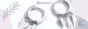 Elegant S925 Dangling Earrings With Cubic Zirconia
