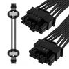xiwai Dual ATX 8-pin to 12VHPWR ATX 3.0 PCI-E 5.0 Power Module Cable for 3080 3090 TIPSU 16-pin 12+4P Graphics Cards