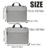 Ultra Thin Laptop Sleeve Case Business Style Laptop Protective Pouch Laptop Handbag  Business Use