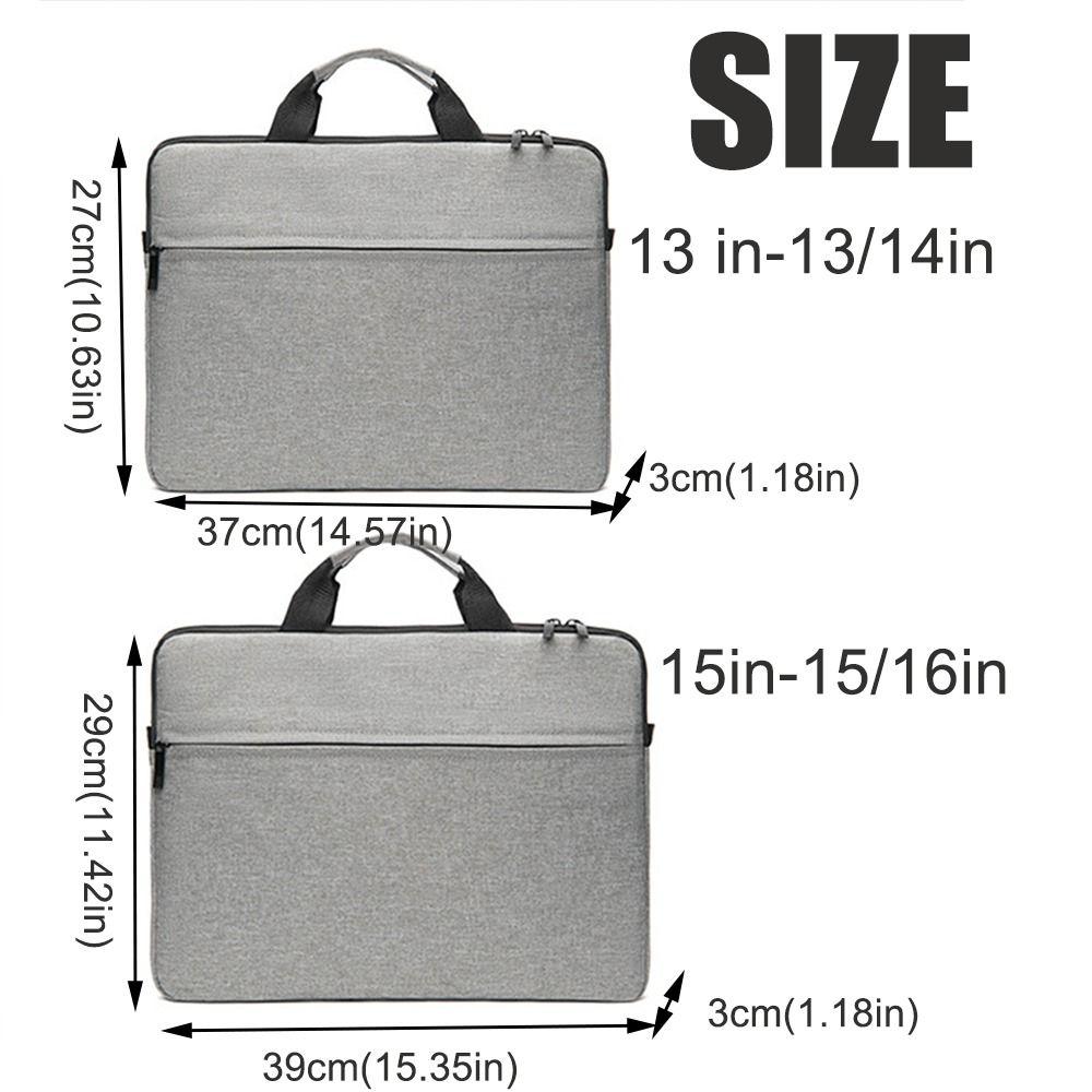 Ultra Thin Laptop Sleeve Case Business Style Laptop Protective Pouch Laptop Handbag  Business Use