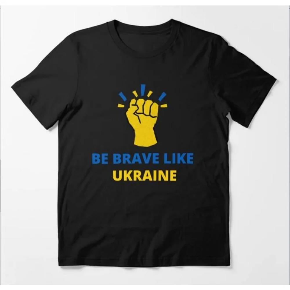 Good Evening We Are From Ukraine Fight Like Ukrainian T Shirt Unisex Women Short Sleeve Loose Breathable Casual Tees Tops ModaL