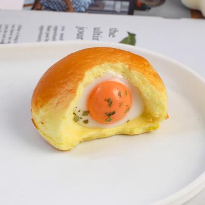 Simulation Bread Squeeze Toy Stress Cake Cheese Bagel Relief Toast Croissant Sensory Toy Decompression Realistic Food