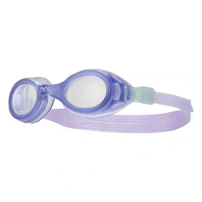 TYR Children's Swimming Goggles Aqua Blaze Solid