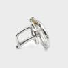 Stainless Steel Ring Cage Lock for Man